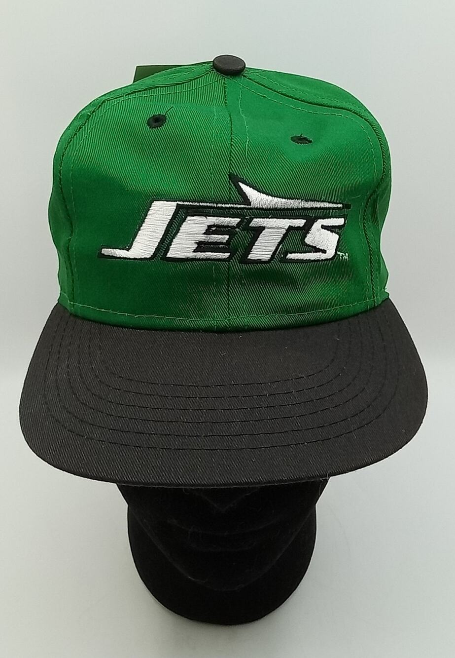 Vintage 90's New York Jets NFL Team Logo 7 Youth Cap Snapback